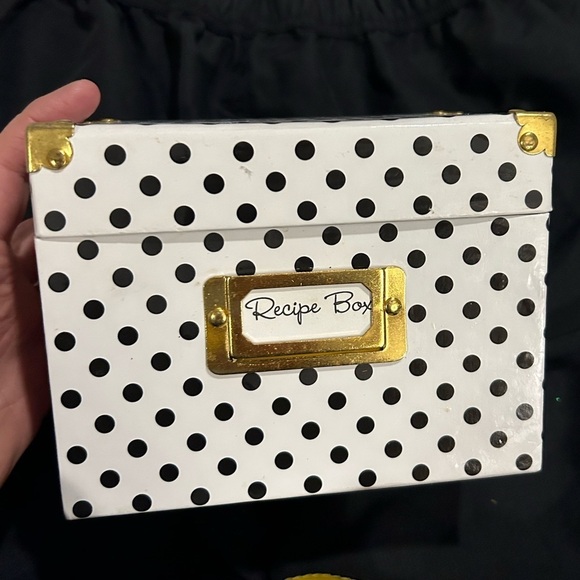 Andrews and Blaine Recipe Box 2015 never used Hg61 - Picture 1 of 4